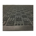 Canada Mats – Tapis d'entrée à nervures pour parquets, 3 pi x 5 pi, charbon (CMPQRIB-35)-Dimensions : 3 pi x 5 pi x 5/16 po