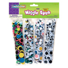 Chenille Kraft - Yeux grouillants variés, 500 morceaux-Type : Yeux grouillants