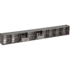 Quantum Storage Systems - Système De Casiers Modulaires Tip-Out, 23-5/8po La X 2-1/2po P X 3-1/8po H, 9 Tiroirs, paquet de 2-Nbre de casiers-compartiments 9