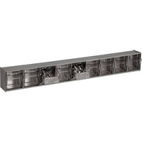 Quantum Storage Systems - Système De Casiers Modulaires Tip-Out, 23-5/8po La X 2-1/2po P X 3-1/8po H, 9 Tiroirs, paquet de 2-Nbre de casiers-compartiments 9