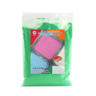 Sandtastik - Sable classique coloré, sac de 5 lb (2,3 kg), vert fluorescent-Le grain est fin et a un éclat naturel