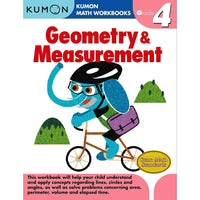 Éditions Kumon - Cahiers d'exercices pédagogiques pour enfants, Geometry & Measurement, 4e année-L'éducation des enfants