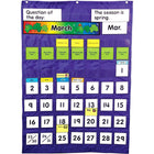 Carson Dellosa - Tableau à pochettes calendrier et température-Élèves de la prématernelle à la 5e année primaire