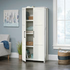 Sauder - La Collection HomePlus Meuble de rangement - Finition White-Manuel d'instructions détaillé pour un montage facile.