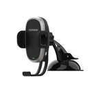 PureGear chargeur pour l’auto universel Qi AutoGrip de 10 W + support à ventouse, noir-Système auto-agrippant: Les bras de support se ferment automatiquement lorsque le socle de charge sans fil détecte le téléphone Qi.