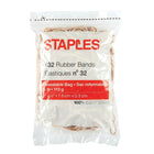 Staples - Bandes élastiques économiques format nº 32-Rien n'est plus simple qu'une bande élastique pour retenir des objets ensemble.