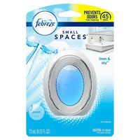 Febreze - Assainisseur d'air Small Spaces, linge frais et ciel, 7,5 ml-Idéal pour les pièces de taille petite à moyenne telles que les entrées, les salles de bain, les buanderies, les armoires et plus