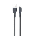 Câble Micro USB Basic Tech 3 pi - Charbon-Tressé pour plus de durabilité