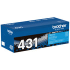 Brother - Cartouche de toner cyan TN431 rendement standard-Équilibrée avec précision pour une répartition uniforme et constante du toner sur la feuille