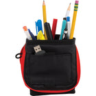 Five Star - Pochette à crayons Stand ‘N Store - 8 po L x 2 po P x x 4-1/2 po l - noir/rouge-5