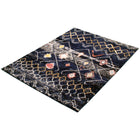 ECARPETGALLERY - Tapis Morocco Classic Bleu 6'7" x 9'6"-Style Marocain, Tribal