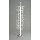Eddies Hang-Up Display Ltd. Support tournant de 40 poches pour cartes - Blanc - combinaison de 40 poches-Tourneur de cartes