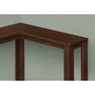Monarch Specialties - 3661 Table D'Appoint Console De Coin 36 po L - Cerise-Assemblage requis: des instructions illustrees et tout le materiel sont fournis pour plus de commodite (des outils supplementaires peuvent être necessaires)