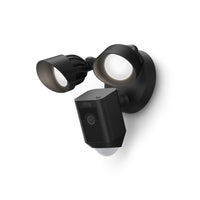 Caméra filaire à projecteurs Ring Plus - Noir-Vidéo 1080p HD avec vision nocturne en couleur
