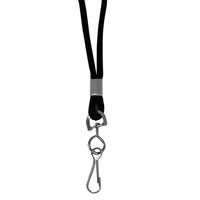 C-line - Longe standard avec crochet pivotant, noir, 36/paquet (CLI89311)-Noir