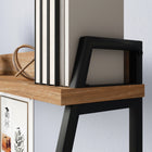 Sauder 43"W La Collection North Avenue Bureau - Finition Sindoori Mango-  Fini sur toutes les faces pour un placement polyvalent dans n'importe quelle pièce de votre maison
