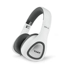 Veho – Casque d'écoute sans fil Bluetooth supra-auriculaire ZB-6, blanc-Pile rechargeable intégrée permettant jusqu'à 24 heures de lecture de musique en continu