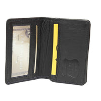 Ashlin – Porte-cartes professionnelles François anti-RFID, avec section d’identification, noir, (RFID6036-18-01)-La raison pourquoi vous devez utiliser un étui Ashlin anti-RFID. Protégez vos données lorsqu’une carte ou un passeport est dans l’étui jusqu’à ce que vous ouvriez le portefeuille afin d’utiliser la carte.