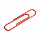 JAM PAPER - Trombone Geant Colore 2", Rouge, 3 Paquets de 75-Ces trombones colores sont parfaits pour organiser des papiers à la maison, à l'ecole ou au bureau