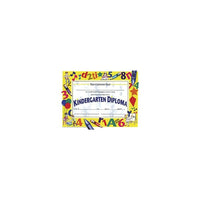 Certificat de diplôme de maternelle à bordure blanche Hayes, 8 1/2" X 11", paquet de 90-Nos diplômes, certificats et récompenses mesurent 8 1/2 "x 11" avec de beaux motifs authentiques imprimés en couleur sur du papier de haute qualité