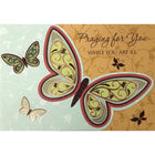 Rosedale – Cartes de souhaits et enveloppes dorées, Praying For You While You Are Ill Get Well, 5 1/2 x 8 po, 6/paquet (19907)-Imprimé sur papier cartonné non couché de haute qualité