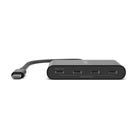 Belkin - Hub USB-C vers USB-C 4 ports - Noir-Chaque port USB-C fournit jusqu'à 10 Gbit/s de vitesse de transfert de données, et vous pouvez facilement le connecter à votre ordinateur portable compatible USB-C pour travailler, diffuser ou jouer