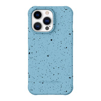 Mellow - etui bio compostable pour Apple iPhone 13 Pro Max, bleu fiji-Fabrique à partir de materiaux d'origine vegetale - 100 % biodegradable et compostable. Zero dechet!