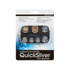 Distributeur de pièces Quick Silver avec pince pour pare-soleil de Merangue – noir (CH1129BL)-Le distributeur peut se retourner pour garder les pièces hors de vue lorsqu’il n’est pas utilisé.