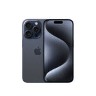 Apple - iPhone 15 Pro 6,1 po ecran Liquid Retina, 128 Go, Titane bleu, déverrouillé-Force Titanesque : iPhone 15 Pro. Design robuste et léger en titane de calibre aérospatial avec dos en verre mat texturé. Face avant en Ceramic Shield plus solide que le verre de n'importe quel téléphone. Et résistance à l'eau, aux éclaboussures et à la poussière