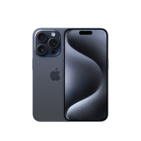 Apple - iPhone 15 Pro 6,1 po ecran Liquid Retina, 128 Go, Titane bleu, déverrouillé-Force Titanesque : iPhone 15 Pro. Design robuste et léger en titane de calibre aérospatial avec dos en verre mat texturé. Face avant en Ceramic Shield plus solide que le verre de n'importe quel téléphone. Et résistance à l'eau, aux éclaboussures et à la poussière