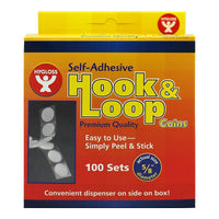 Hygloss – Rondelles de boucles et crochets, 5/8 po, 100/boîte (HYG45210)-Dimensions : 5/8 po