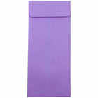 JAM Paper #12 Policy Commerciales Enveloppes Colourées - 4,75" x 11" - Violet violet recyclé - Paquet de 50-Couleur : Enveloppe violette