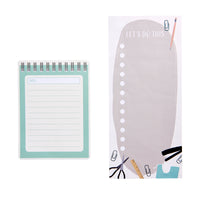 Gartner Studios - Bloc-notes pour listes - 9 x 4 - Accessoires de bureau - Paquet de 2-Deux blocs-notes pour listes
