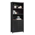 Sauder Cottage Road Bibliothèque avec 3 Tablettes - 71.5" H - Finition Raven Oak (431262)-5, 3 tablettes réglables