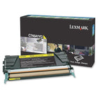 Lexmark – Cartouche de toner C746A1YG C746, C748, programme de retour, jaune-Jaune