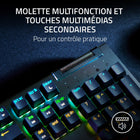 Razer - Clavier de jeu mécanique BlackWidow V4 X - Interrupteur vert-Commutateurs mécaniques Razer Gen‑3 : exécution rapide et précise - Les commutateurs verts permettent un actionnement précis avec un retour tactile et clic.