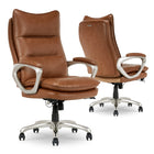 La-Z-boy - Fauteuil de direction Jenkins - 29 1/2 po l x 31 1/2 po P x 45 po à 48 po H - Chameau-Dimensions: 29-1/2 po l x 31-1/2 po P x 43-1/4 po - 46-1/4 po H 