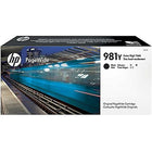HP - Cartouche PageWide originale 981Y, très haut rendement, noir (L0R16A)-Noir