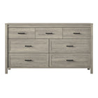 Ameriwood Home Beaumont - Commode à 7 tiroirs - chêne gris-Donnez immédiatement de l’allure à votre chambre avec cette magnifique commode à 6 tiroirs