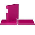 Davis Group Super économie, Reliure à anneaux ronds 1.5 po, paquet de 6 – Rose-1.5 po