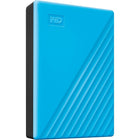 Western Digital - Disque dur portable My Passport 4 To USB 3.0 - Bleu-Password protection + 256-bit AES hardware encryption
