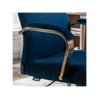 Thomasville - Chaise de bureau Jolie - Marine-Equipé d'un mécanisme de levage pneumatique pour contrôler la hauteur du siège pour un alignement optimal du corps