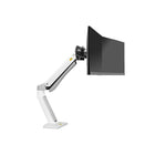 Double moniteur support de bureau Heavy Duty pour les écrans et moniteurs 24 à 32 po de North Bayou - F32B, Blanc-S’étend et se rétracte jusqu’à 795 mm