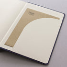 Cahier de notes ICON de Letts - 7-7/8 x 5po - Marine - 235 Pages-Pages numérotées