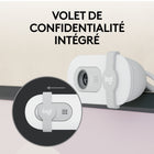 Logitech - Brio 100 Webcam Full HD - Blanc cassé-Brio 100 est compatible avec la plupart des plateformes d'appel comme Microsoft Teams, Google Meet et Zoom