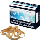 Merangue - Élastiques - 7 x 5/8 po - Boîte de 1/4 lb  - Paquet de 10-Élastiques économiques, idéal pour regrouper des documents, des articles et des colis