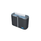 Cascases Pro Tandem Distributrice Comptoir de Papier à Plis Multiples - Gris Fonce-Dimensions: 11.5 po H x 4.75 po L x 8.2 po P