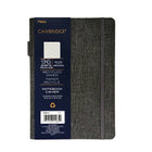 Cahier Bungee avec boucle pour stylo de Cambridge – 192 pages – Gris clair (590015)-8 1/2 po x 6 po