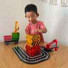 Magna-Tiles - Constructeur Ensemble De Construction Magnétique De 32 pièces, La Marque De Construction Magnétique Originale-Développement: Jouet STEAM certifié, par Dr. Gummer’s Good Play Guide™, en partenariat avec la Toy Association™, pour aider entres autres au développement de la motricité fine, de la coordination bilatérale, des compétences cognitives, du fonctionnement exécutif, de la créativité