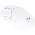 HP - Souris de jeu optique sans fil légère HyperX Pulsefire Haste 2 avec éclairage RVB - Blanc-Mouvement de souris plus facile pour des gains plus faciles